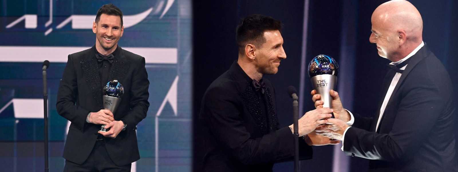 ලොව දක්ෂතම පාපන්දු ක්‍රීඩක සම්මානය මෙසීට